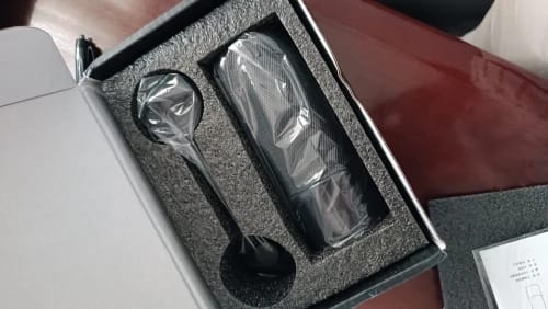Customer photo review of Stainless Steel Hand Grinder