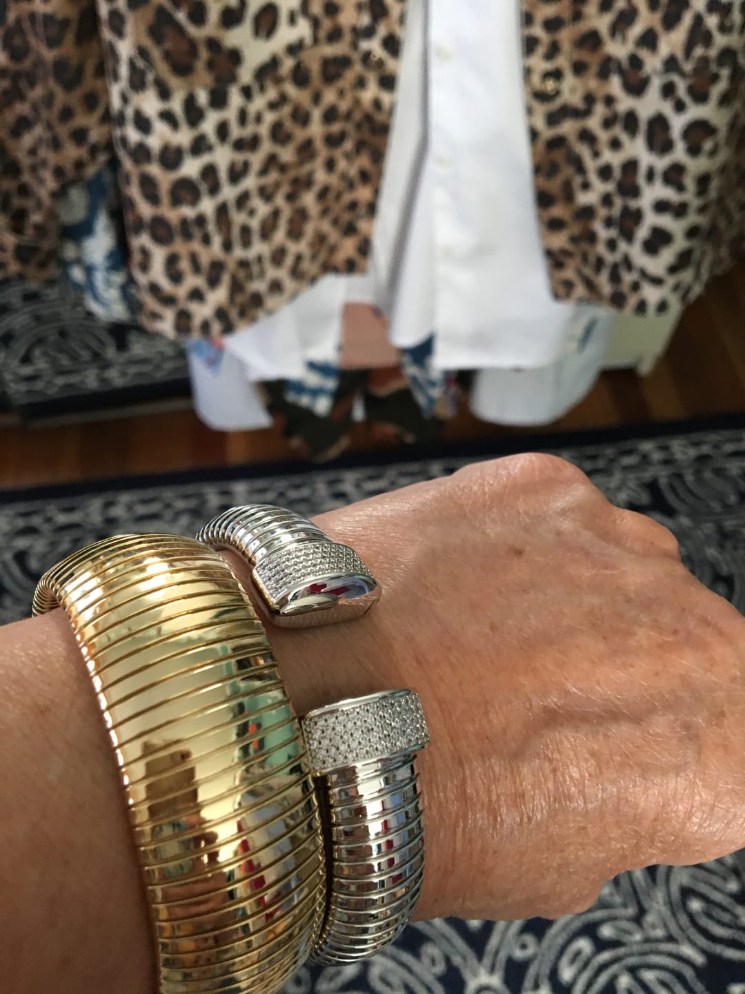 Customer photo review of Large Juliette Bangles