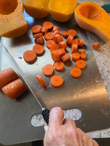 Customer photo review of Taima™ 100% Titanium Board - Cutting Edge Hygiene & Durability