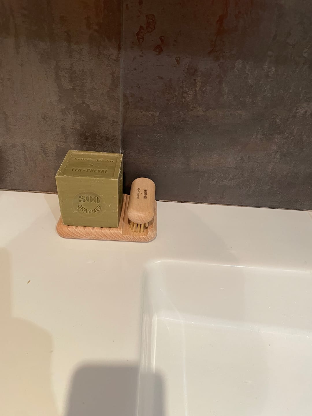 Customer photo review of Coffret savon et brosse à ongles x Fer à Cheval
