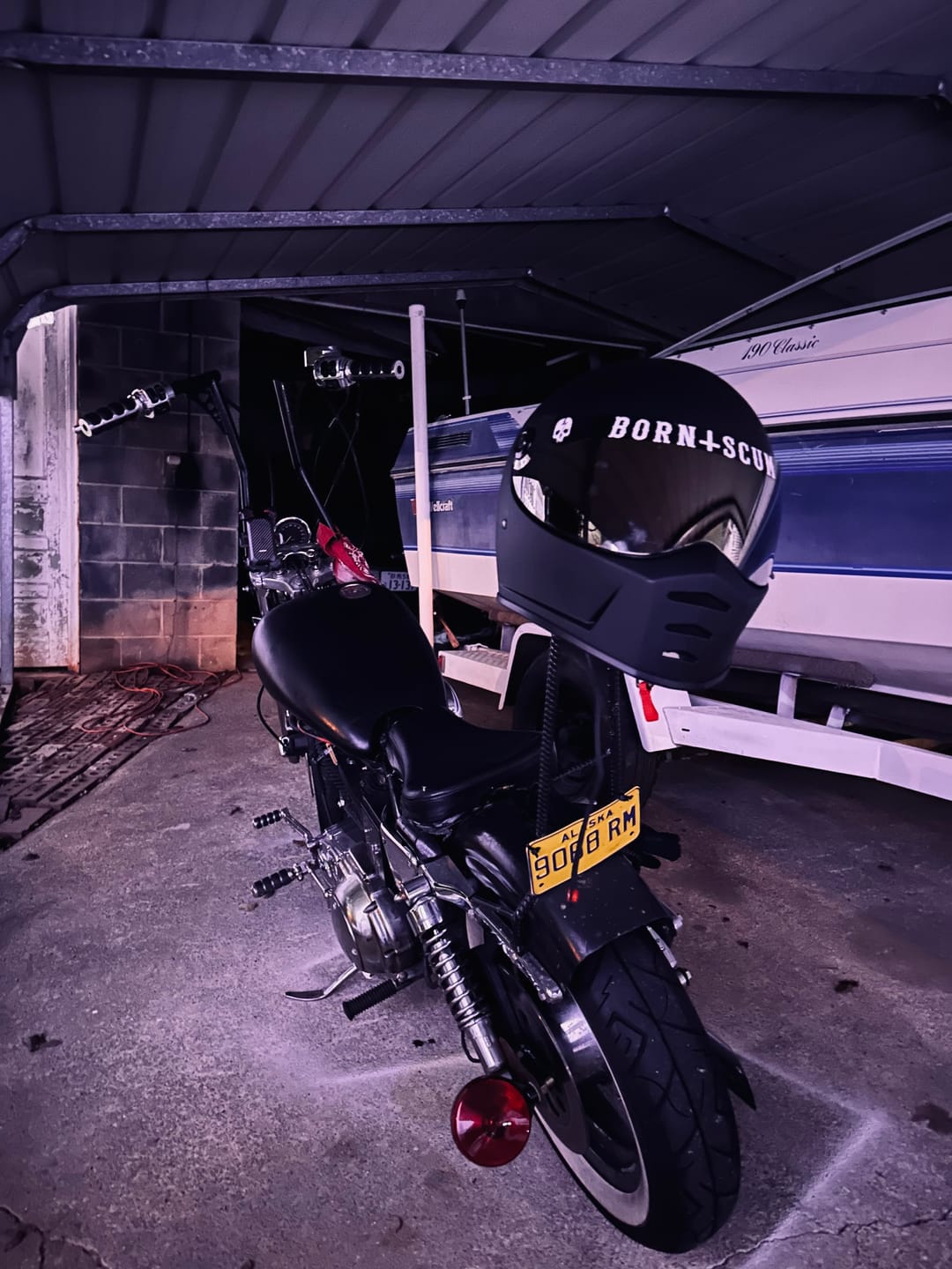 Customer photo review of INVERTED LOGO HELMET VISOR