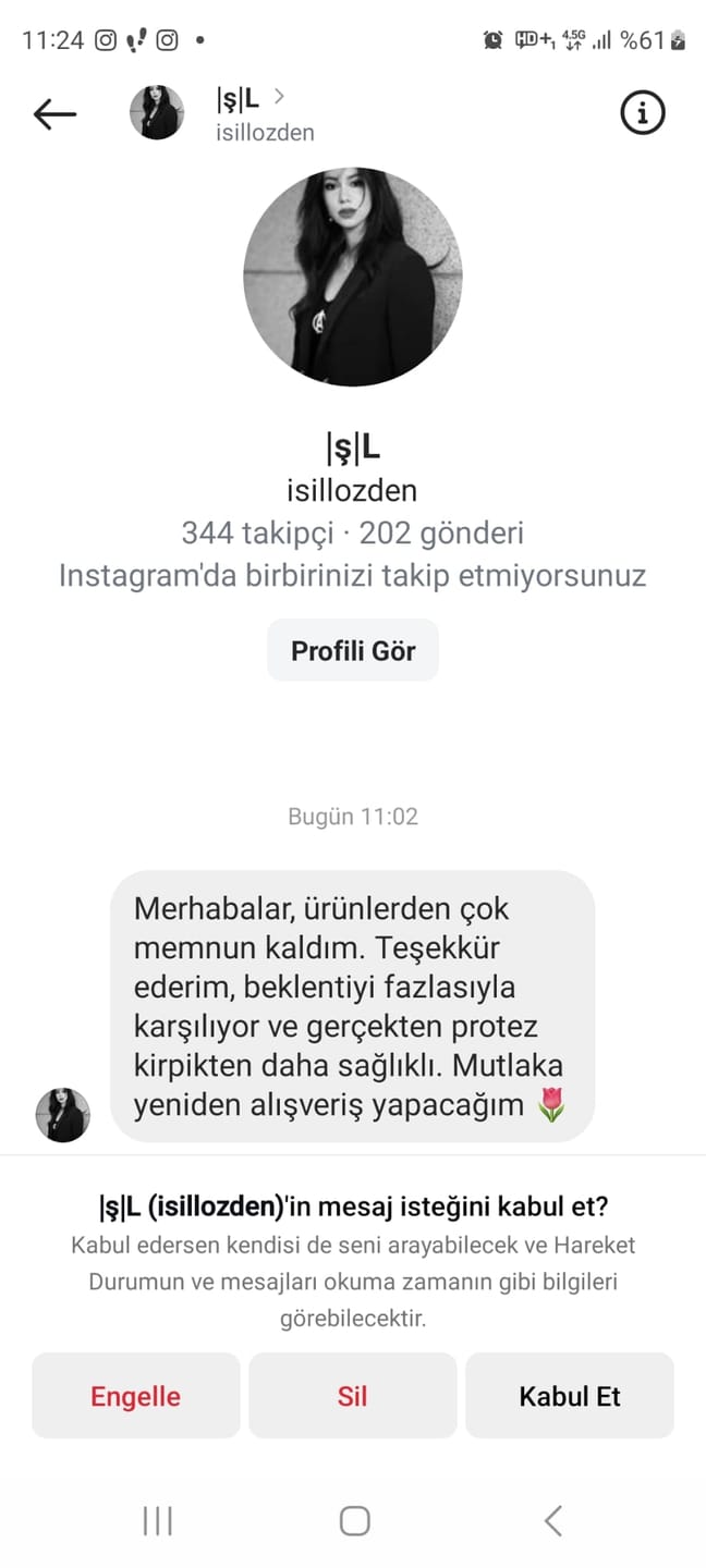Customer photo review of Magic Eyes™ Sihirli Kirpikler