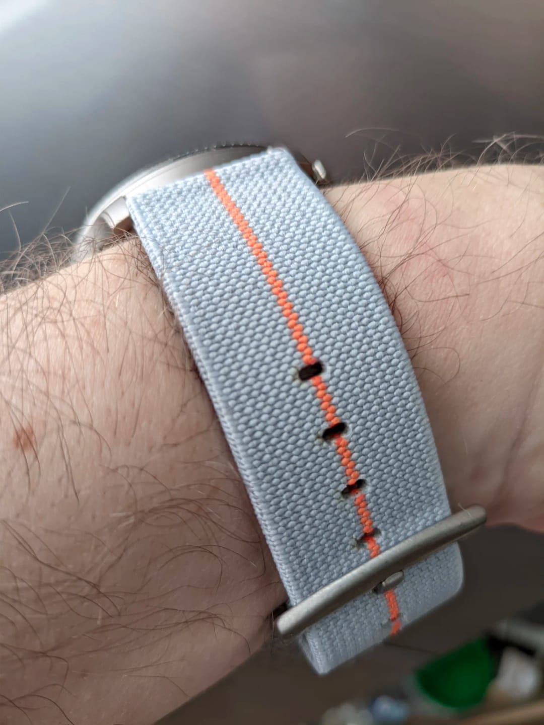 Customer photo review of Huawei Watch Nylon Band - Stylish, Durable, Versatile Design