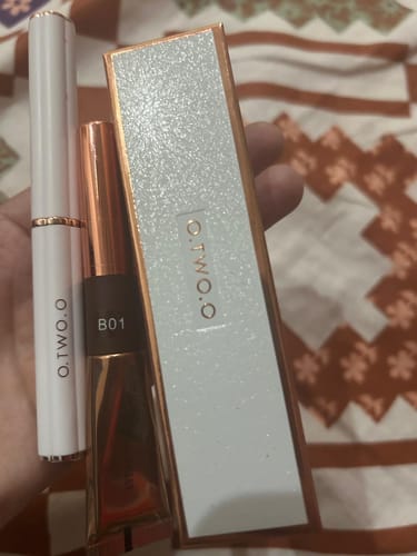 Customer photo review of O.TWO.O PEEL OFF BRWO GEL SEMI PERMANENT