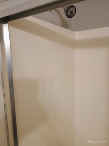 Customer photo review of Large Wall Damage - Tub and Shower Repair Kit