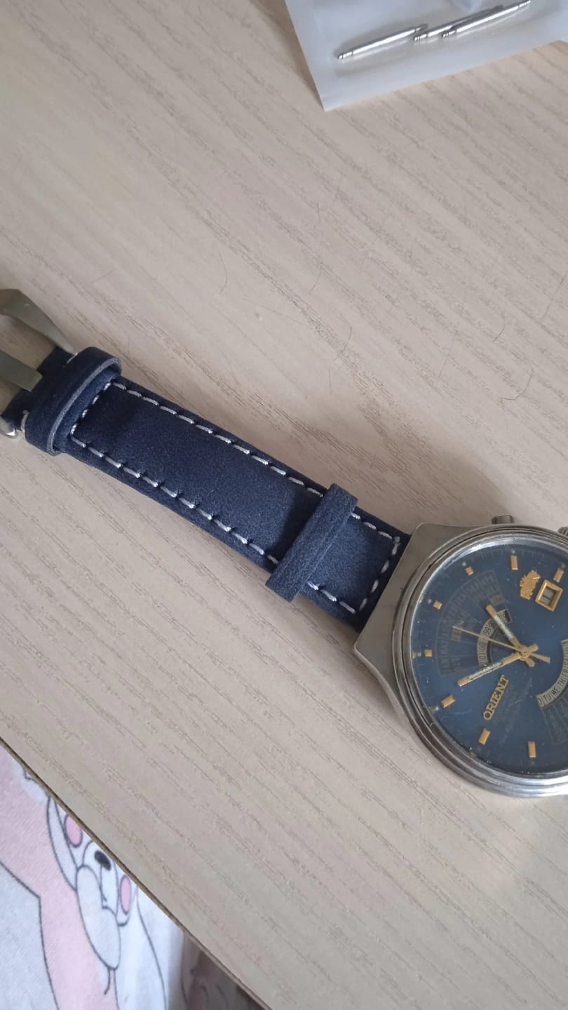Customer photo review of Suunto Leather Watch Band - Durable Classic Design