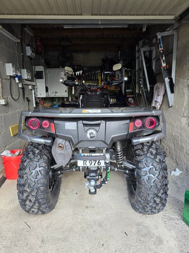 Customer photo review of LED Rear lights for Can Am G2 Rear Light