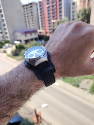 Customer photo review of Huawei Nylon Watch Band - Durable, Comfortable, Stylish