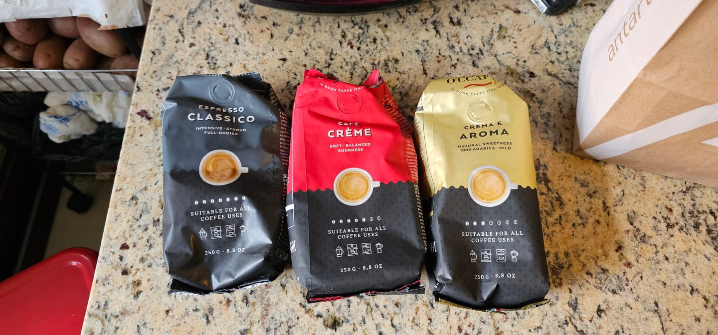 Customer photo review of Pack 3 Occaffe en Grano Entero 250grs