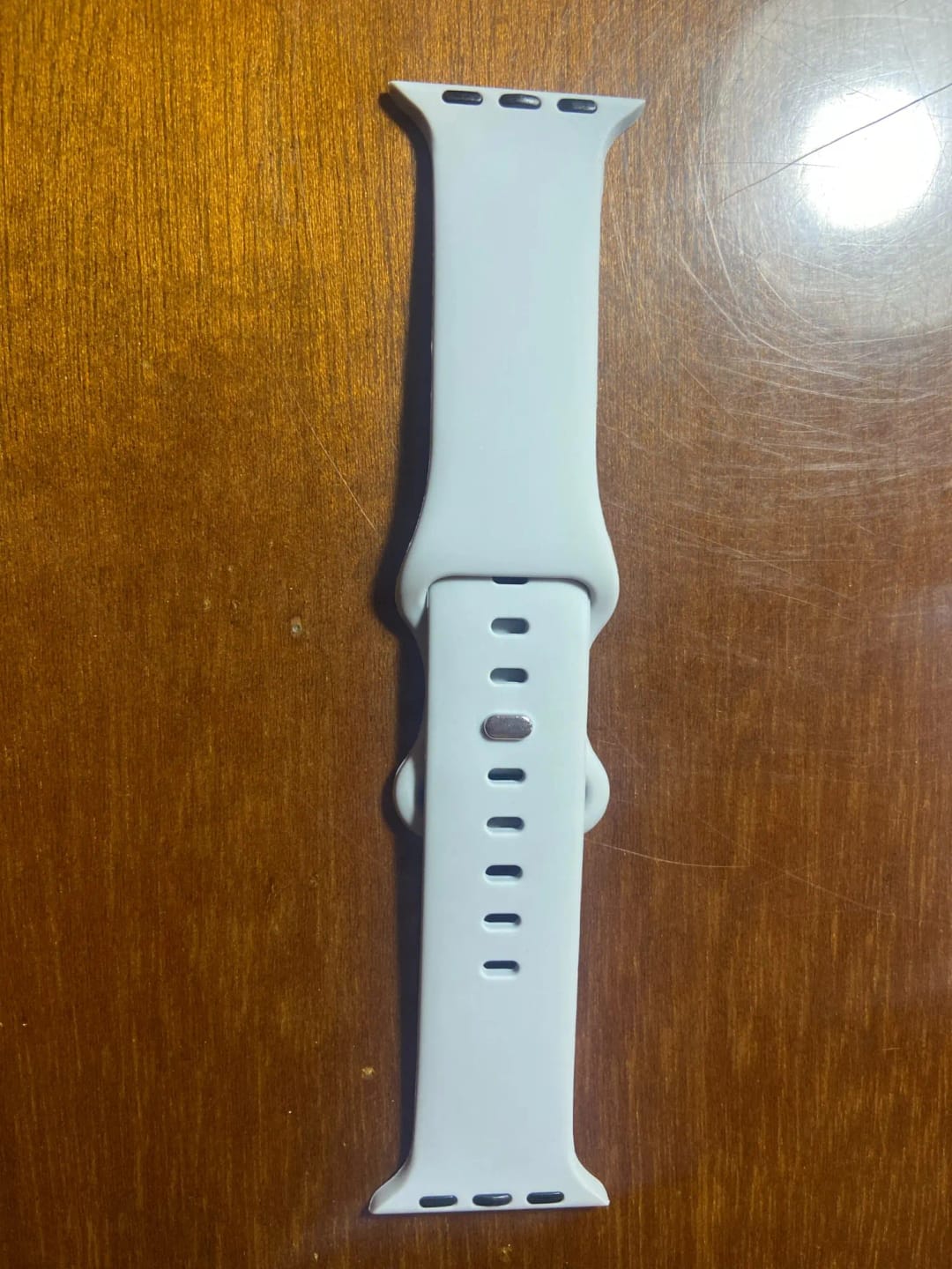 Customer photo review of Apple Watch Silicone Band - Soft Waterproof Flexible Strap