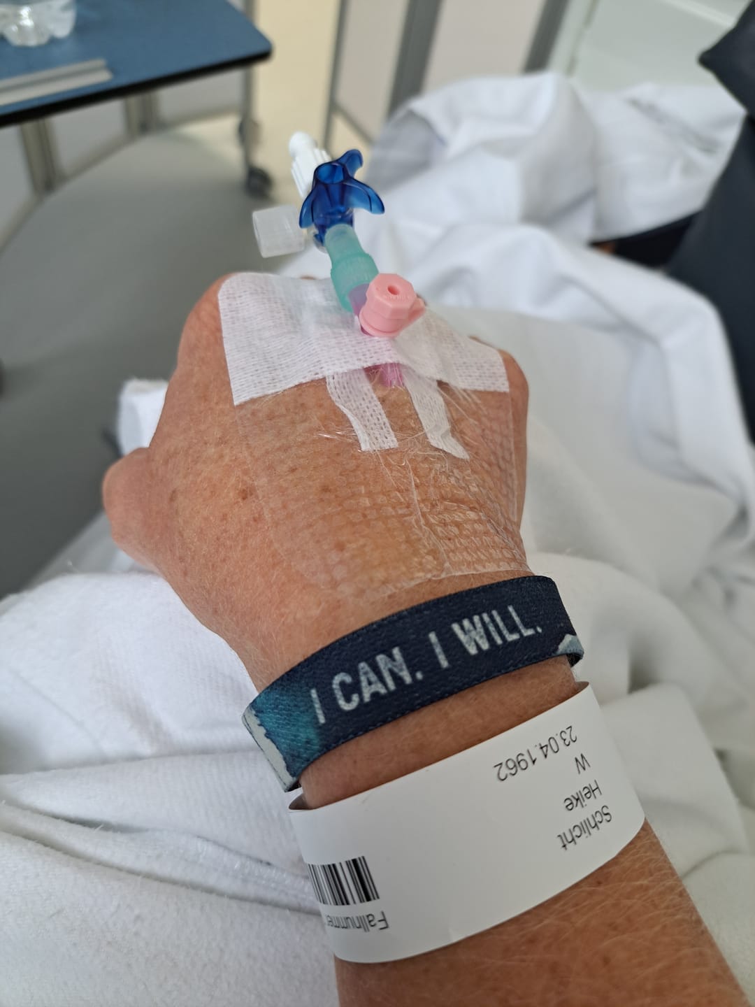 Customer photo review of I can. I will. - Elastisches Armband