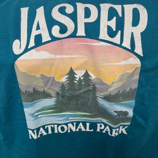 Customer photo review of Jasper National Park "Big and Bold" Comfort Colors T-Shirt