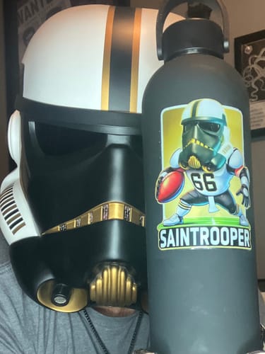 Customer photo review of Custom UV DTF Transfers By Size