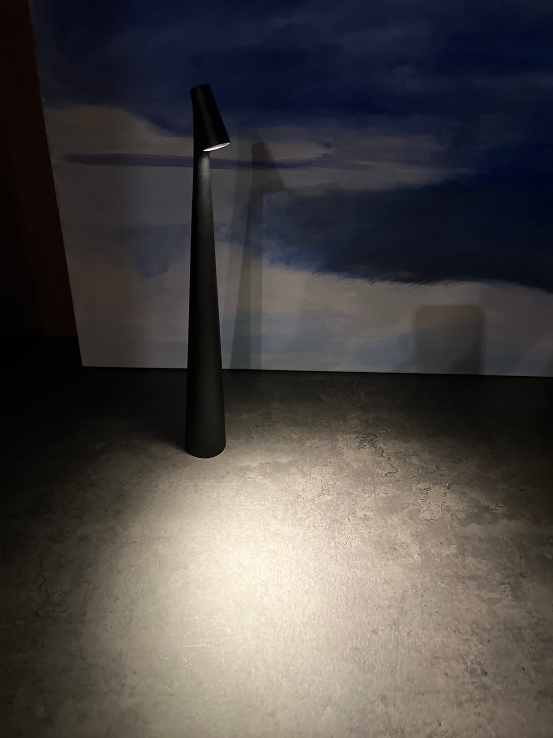Customer photo review of Kalem™ Sculpting Table Lamp