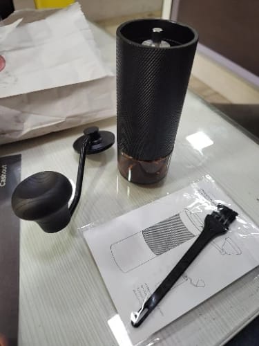 Customer photo review of Stainless Steel Hand Grinder