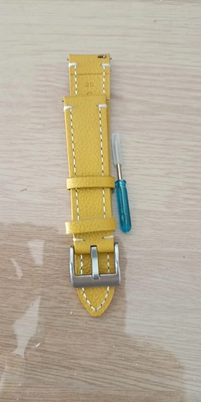 Customer photo review of Ticwatch Leather Band - Premium Classic Design for Style