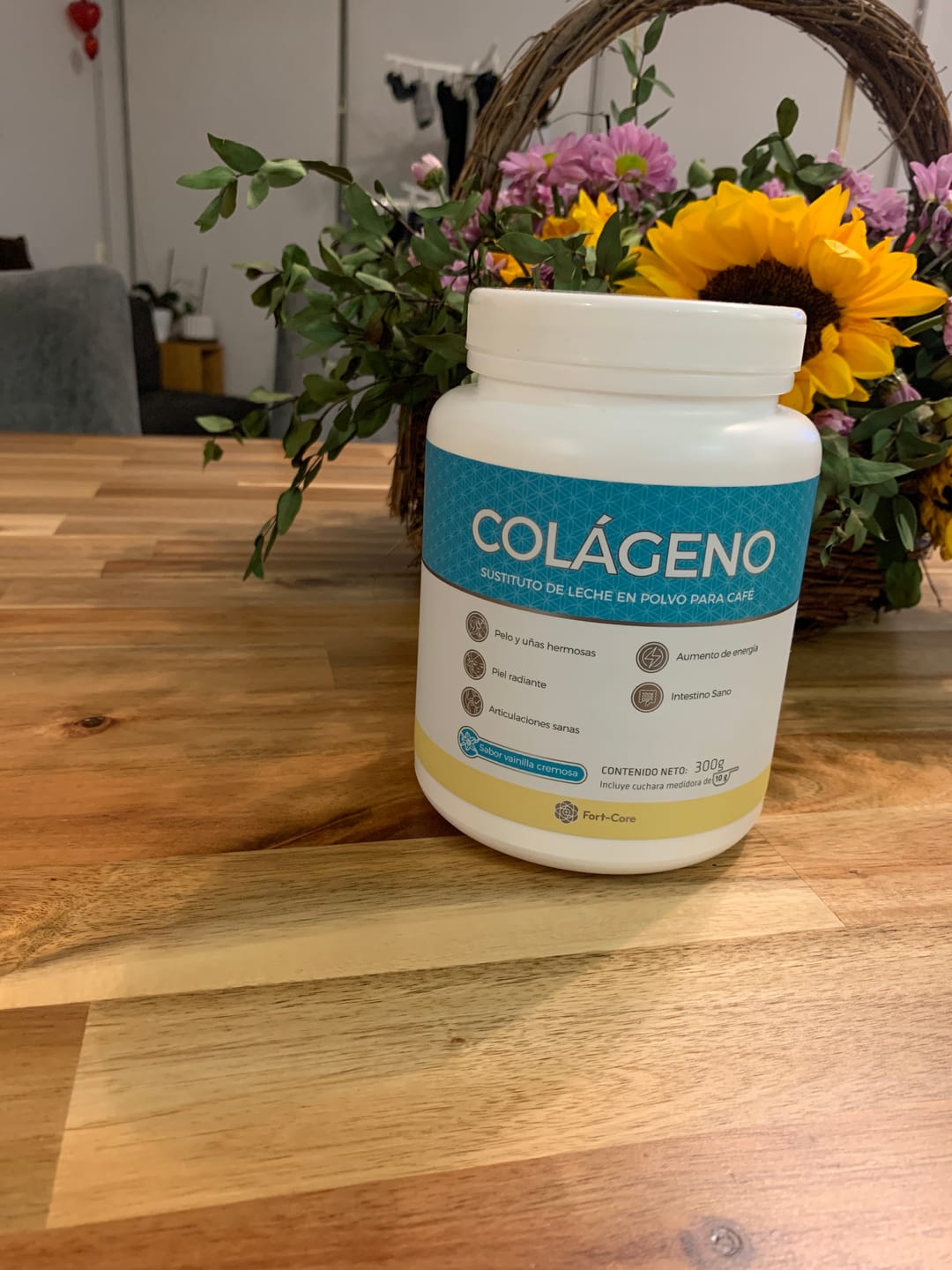 Customer photo review of Colágeno Fort Core