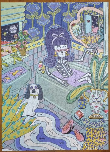 Customer photo review of Moonlight | 1000 Piece Puzzle