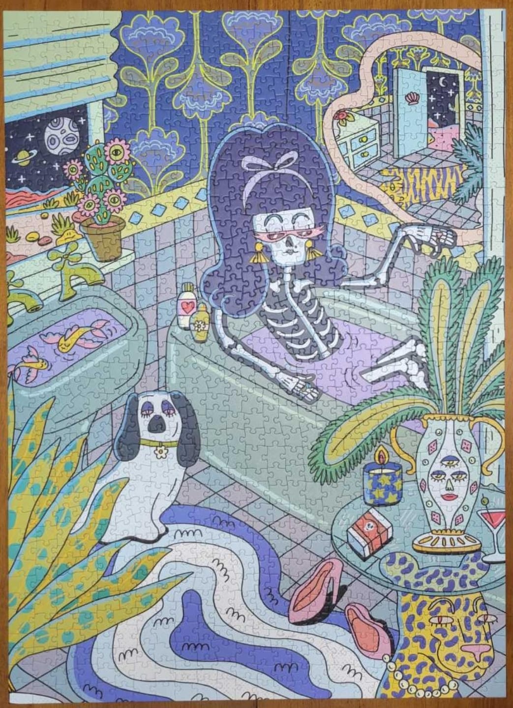Customer photo review of Moonlight | 1000 Piece Puzzle
