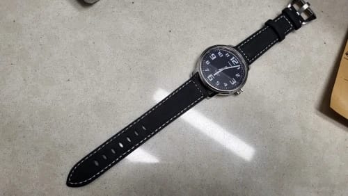 Customer photo review of Ticwatch Leather Band - Stylish, Premium, Modern Design