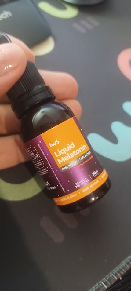 Customer photo review of Melatonina Líquida IWS 30ml Maracujá