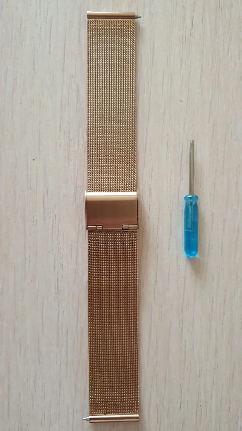 Customer photo review of Huawei Milanese Stainless Steel Band - Comfortable and Sleek
