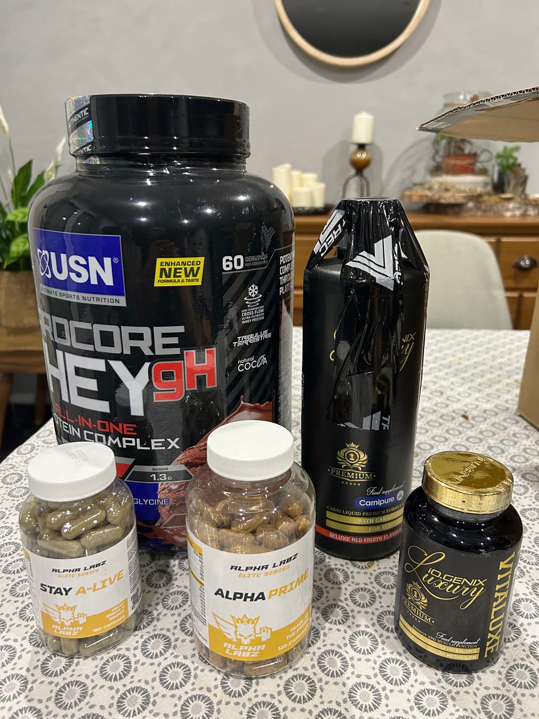 Customer photo review of USN - Hardcore Whey GH