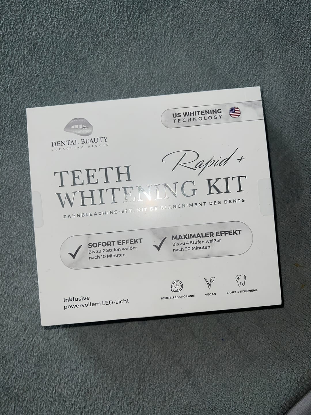 Customer photo review of Zahnbleaching-Set Rapid+
