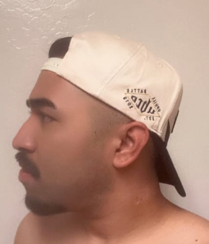 Customer photo review of Shark Tooth Hat