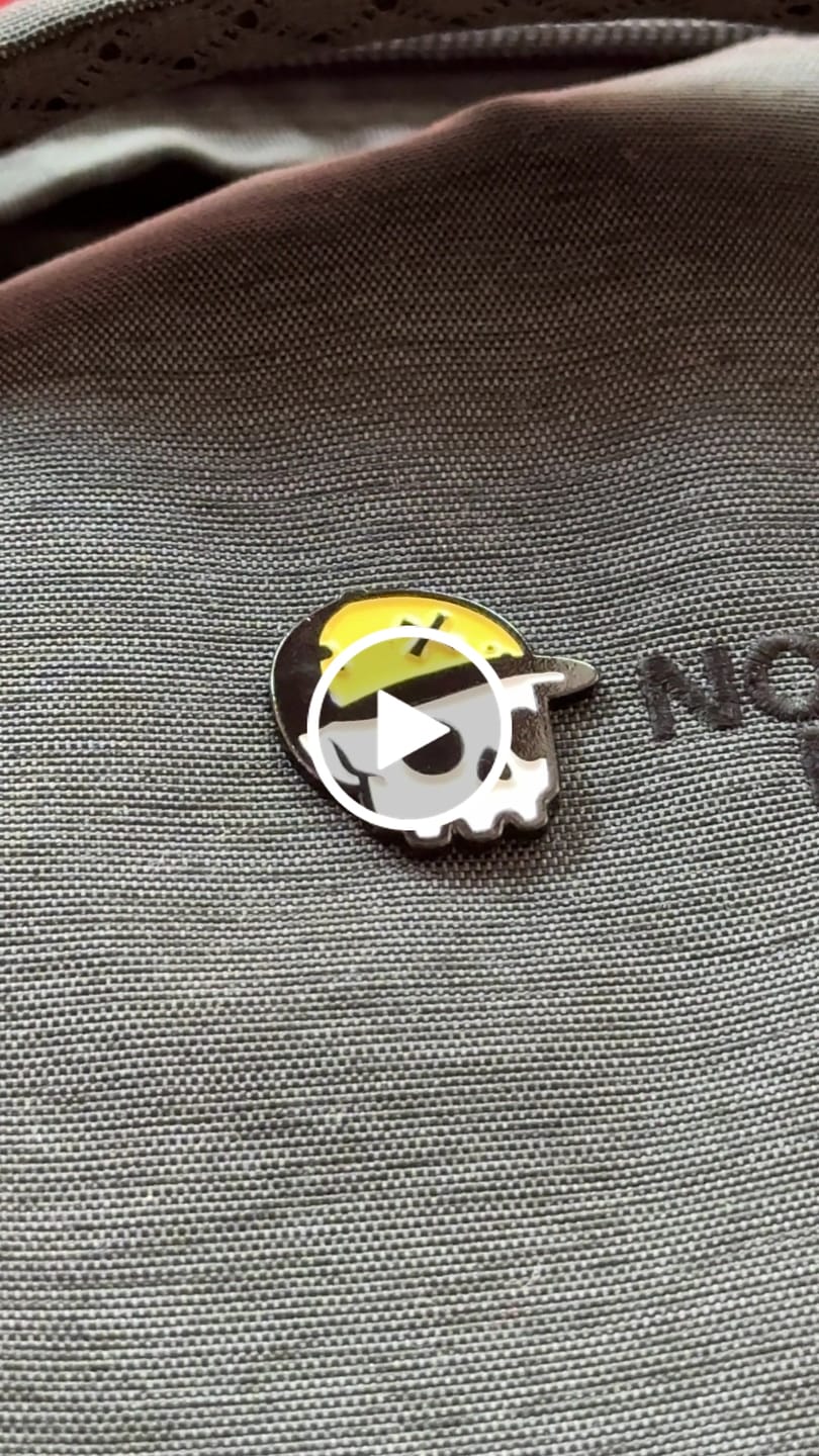 Customer video review of Custom Enamel Pins