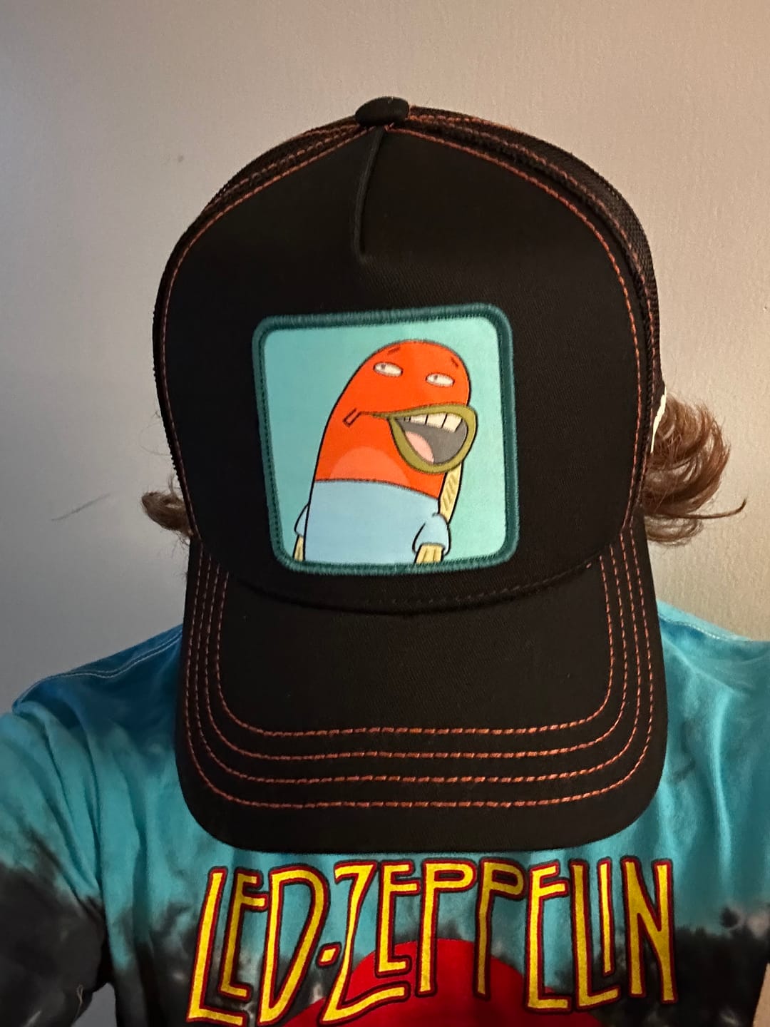 Customer photo review of OVERLORD X SpongeBob: Load of Barnacles Trucker Cap