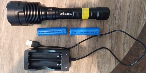 Customer photo review of Panasonic NCR18650B 3350mAh 4.87A Battery - Protected Button Top