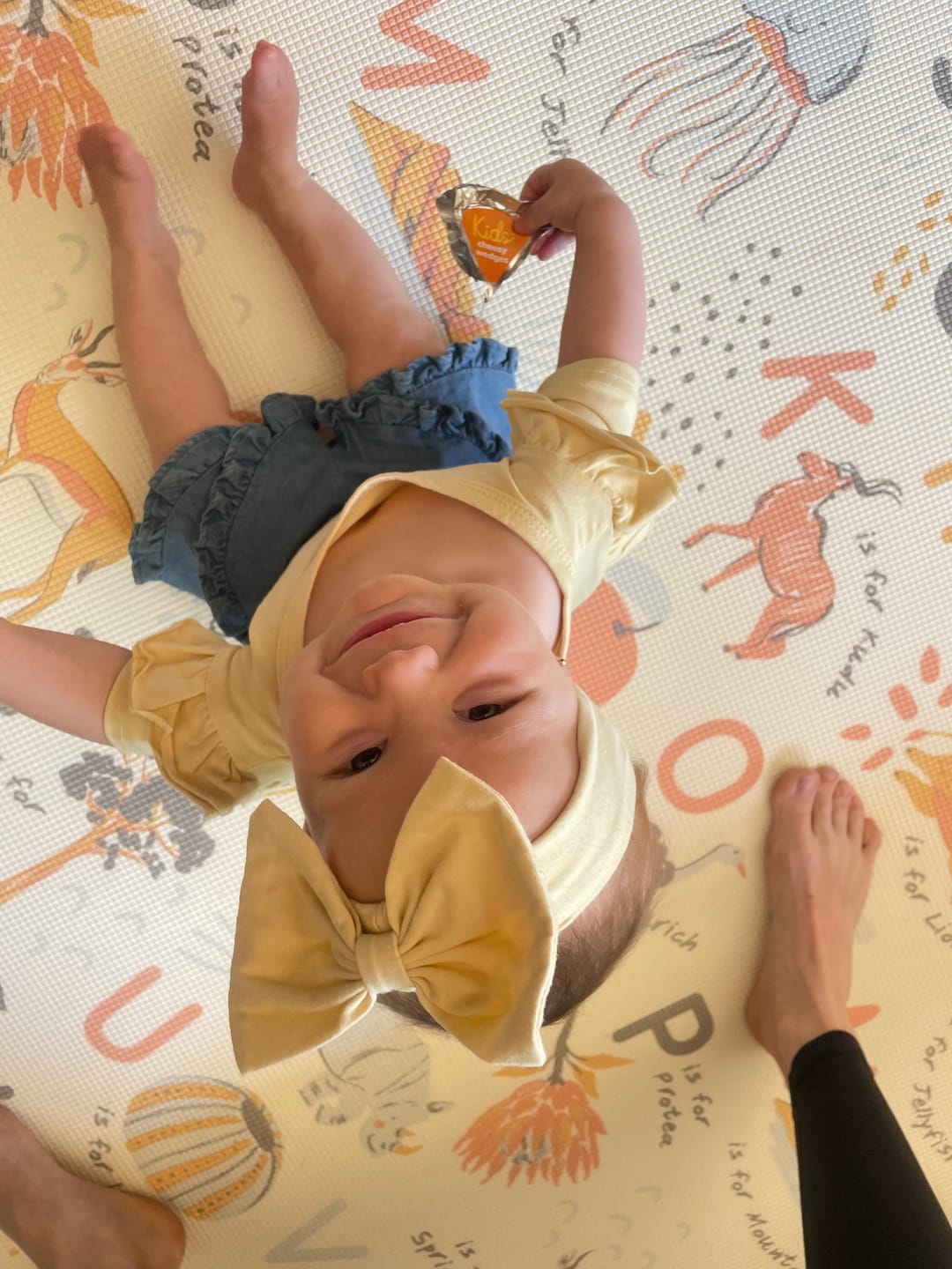 Customer photo review of PRE-ORDER: ABC Africa/ World Map Play Mat