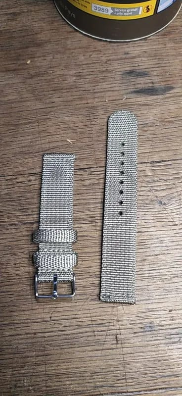 Customer photo review of Ticwatch Nylon Band - Tough, Stylish, Comfortable Strap