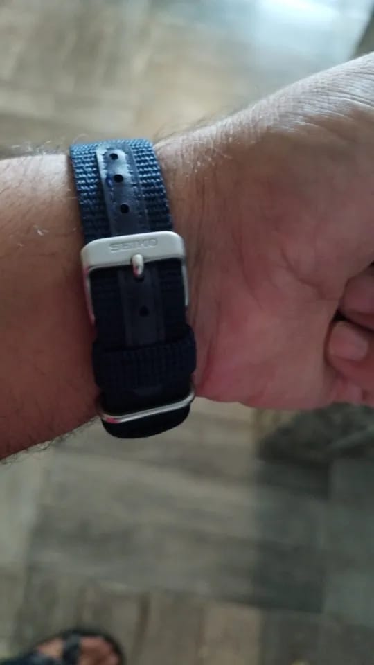 Customer photo review of Huawei Nylon Band - Tough, Breathable, Versatile Strap