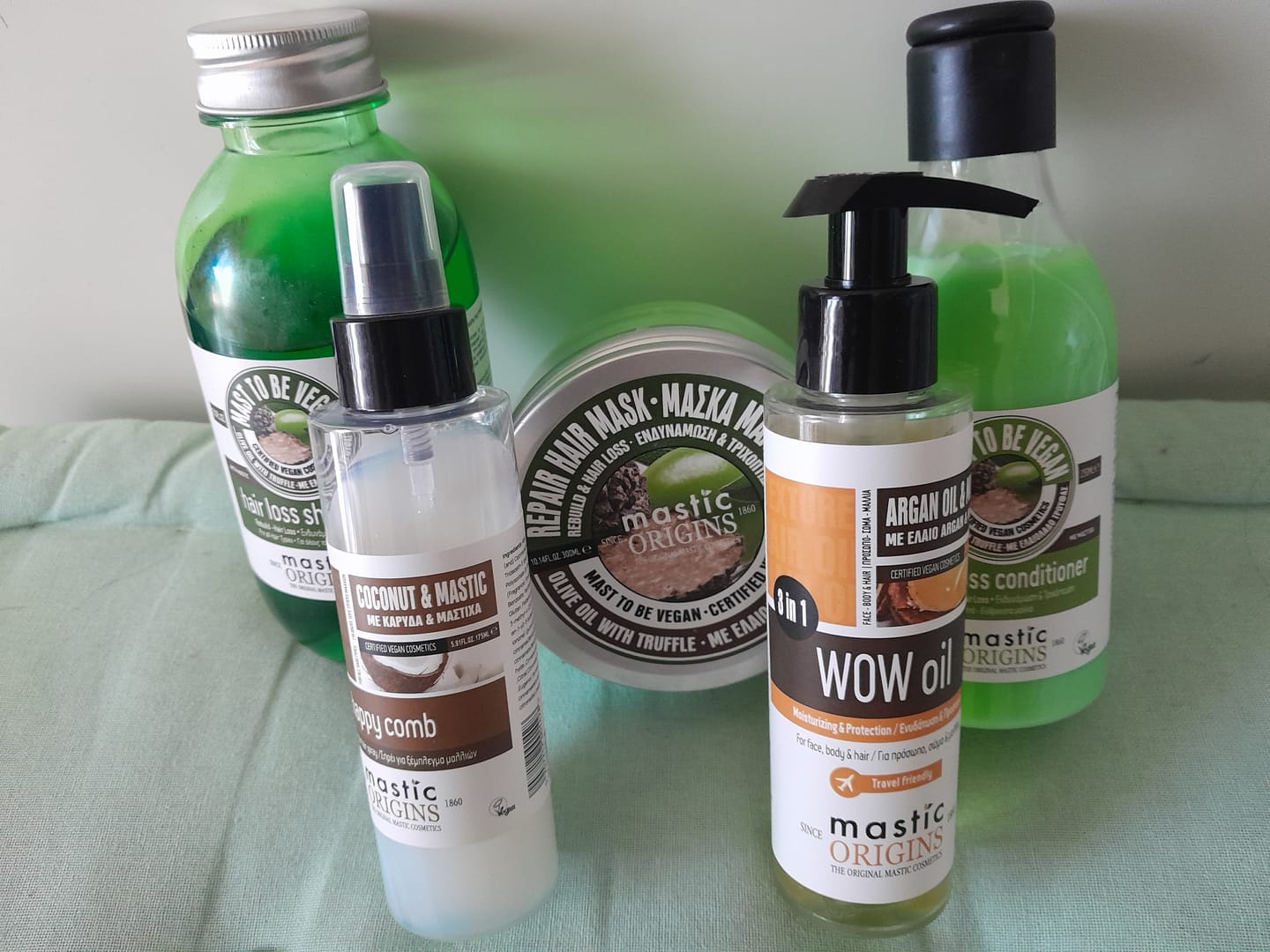 Customer photo review of Repair Hair Mask