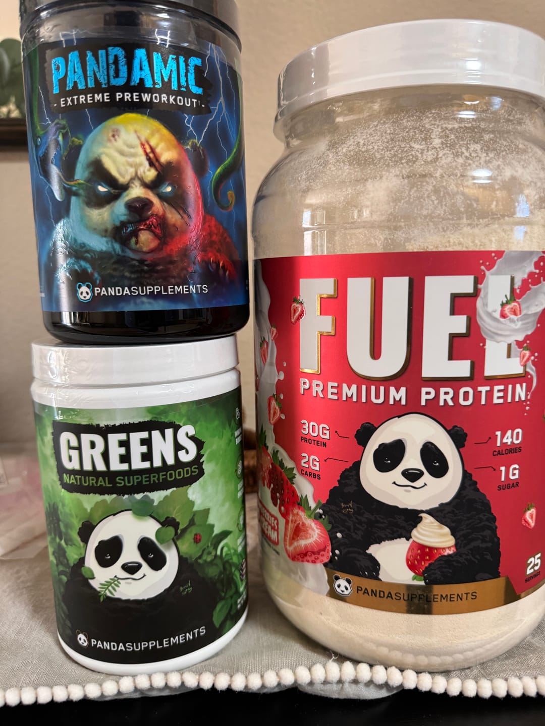 Customer photo review of SUPERFOOD (Greens, Reds & Golds)