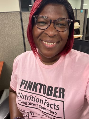Customer photo review of Pinktober