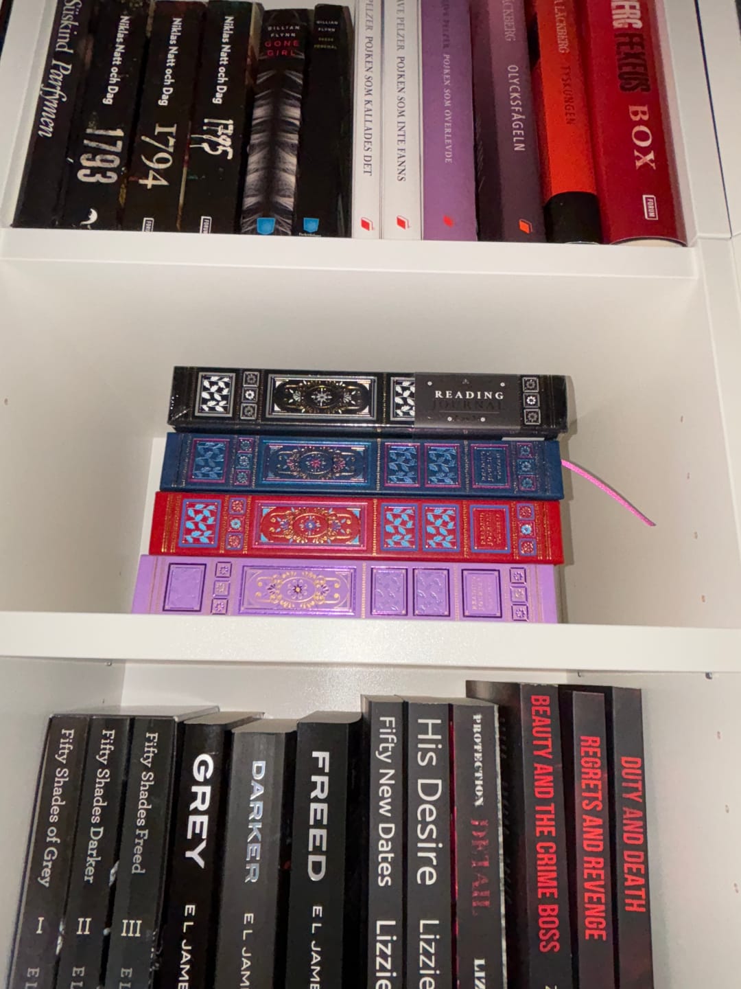 Customer photo review of The Reading Journal - Black