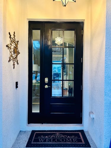 Customer photo review of Clear 8 Lite Glass and Frame Kit (Full Lite)