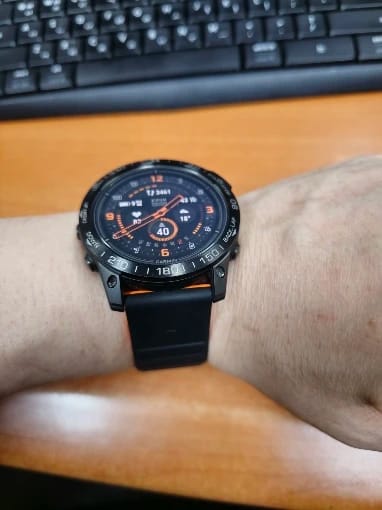 Customer photo review of Garmin Magnetic Silicone Band - Durable QuickFit Strap