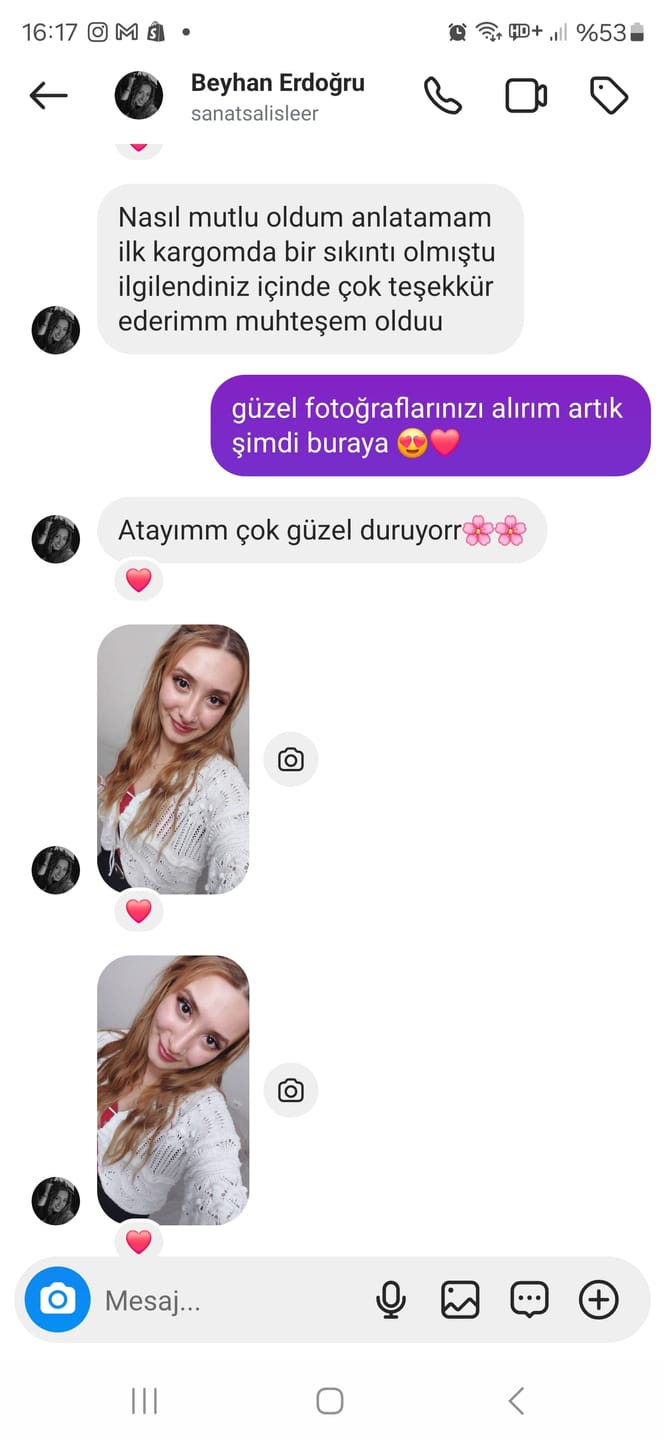 Customer photo review of Magic Eyes™ Sihirli Kirpikler
