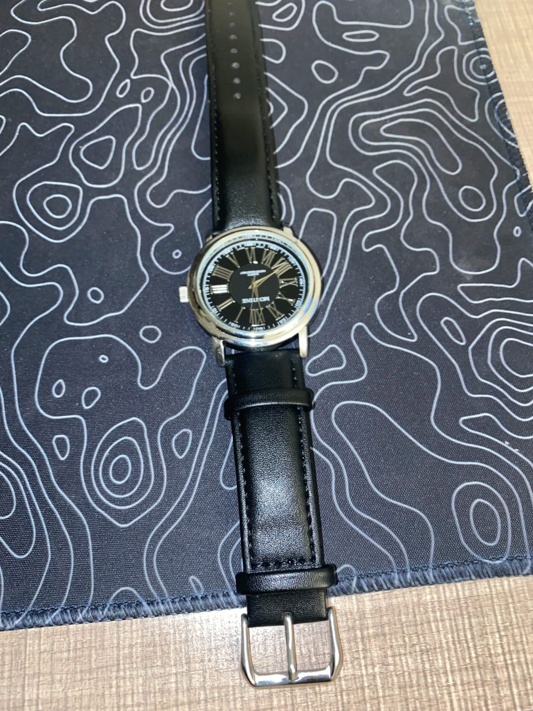 Customer photo review of Samsung Galaxy Watch Leather Band - Classic and Durable
