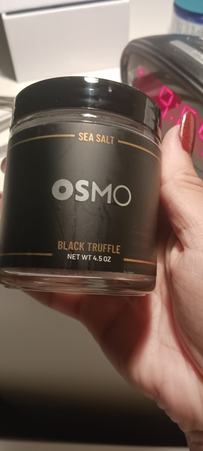 Customer photo review of Black Truffle Sea Salt | Chef Collection