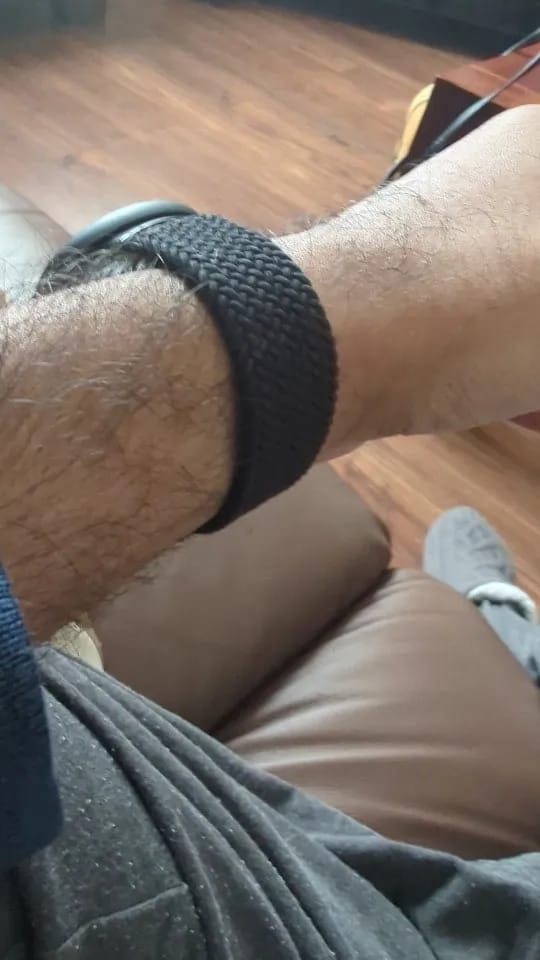 Customer photo review of Google Pixel Nylon Strap - Stylish, Durable, Versatile Band