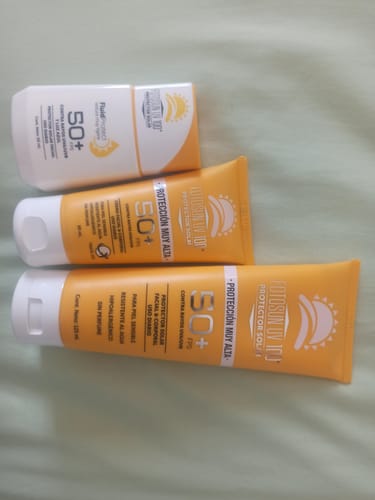 Customer photo review of Fotosun Kit Protección Solar para Él
