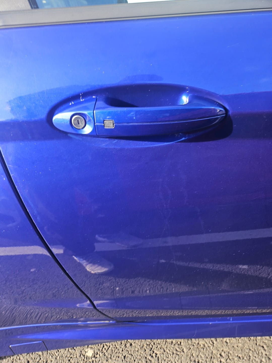 Customer photo review of Standard Door Handle Lock Bezel Mk7/7.5 Fiesta (inc ST180)
