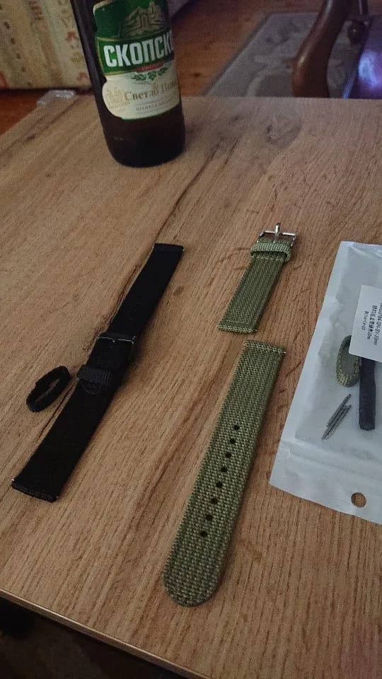 Customer photo review of Huawei Nylon Watch Band - Durable, Comfortable, Stylish