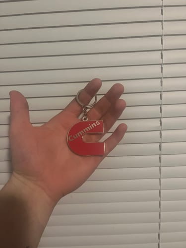 Customer photo review of CUMMINS KEYCHAIN