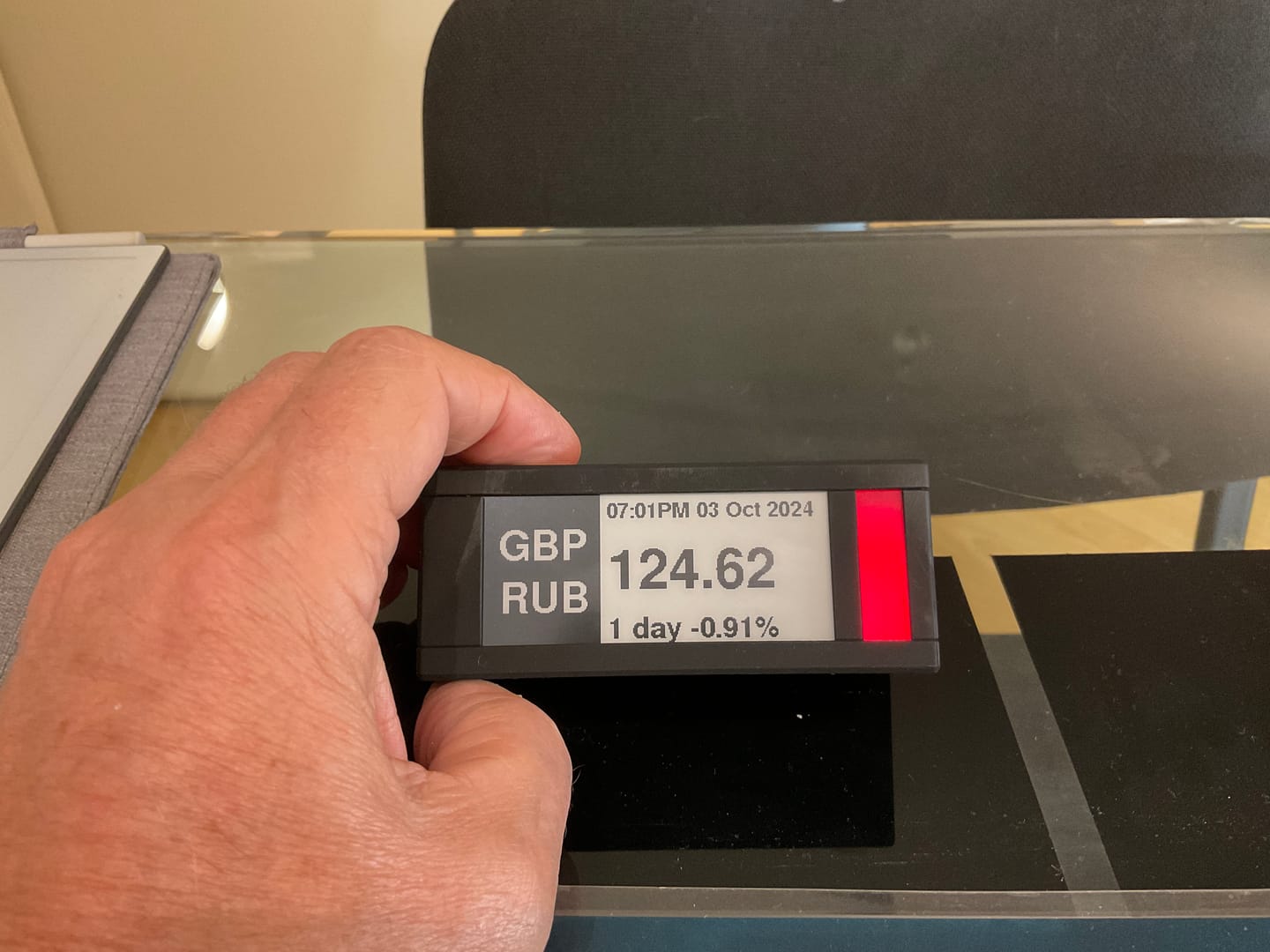 Customer photo review of TickrMeter